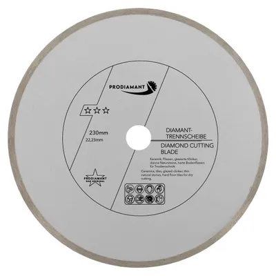 Image de Disque diamanté PRODIAMANT pour carreaux 230 mm