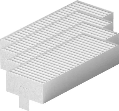Produktbild von AllSpares Akustikfilter (x4) für Dunstabzugshauben geeignet für Bosch Siemens 17004801 / HEZ9VEDU0, Neff Z811DU0 und Gaggenau CA084010 (192x75x35mm)
