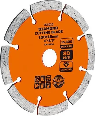 Image de Disque à tronçonner diamanté, à sec, usage industriel, 180 x 22,2 x 10 mm