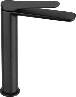Produktbild von Mexen Largo hohe Waschbeckenarmatur, schwarz - 73710-70
