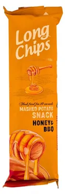 Produktbild von Long Chips Honey & BBQ 75g