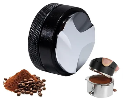 Produktbild von Coffee Distributor Espresso Leveler Tool 51mm Edelstahl Kaffeeverteiler Barista h?henverstellbar Verteiler Tamper Kaffee Siebtr?ger Zubeh?r