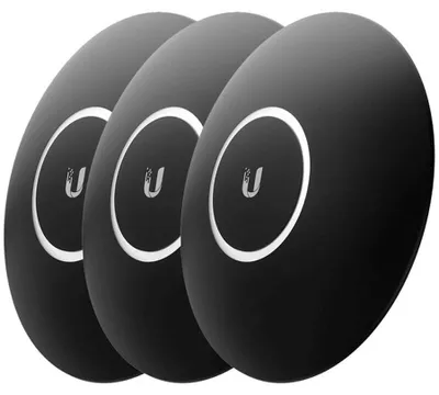 Zdjęcie produktu dla Ubiquiti MatteBlack, Zaślepka punktu dostępu do sieci WLAN, UniFi nanoHD AP, Czarny, 3 szt.