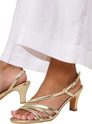 Produktbild von Where´s That From - Damen Sandalen "Mykonos" WM327 (36 EU) (Gold)