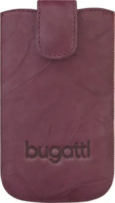 Image de bugatti - SlimCase Leather Unique iPhone 5/5s/SE (burgundy)