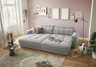 Produktbild von Barura Sofa Loveseat 292 x 194 cm Hellgrau