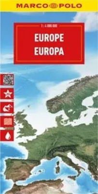 Produktbild von MARCO POLO Reisekarte Europa 1:4 Mio.