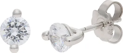 Produktbild von JuwelmaLux Ohrstecker 925/000 Sterling Silber mit synht. Zirkonia JL30-06-2326