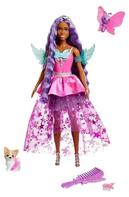 Produktbild von Mattel HLC33 - Barbie - A Touch of Magic - Puppe mit Zubehör, Brooklyn