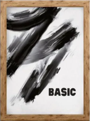 Produktbild von MDF BASIC Bilderrahmen für Fotos 42x59,4 cm natur 1 Stück.