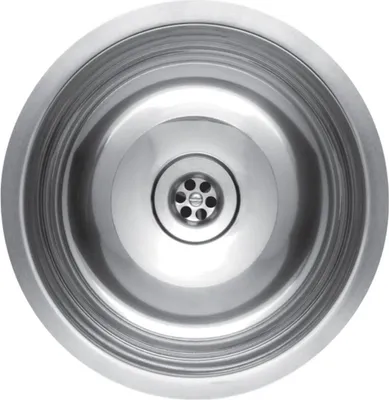 Produktbild von Reginox RIO CC Rundbecken Edelstahlspüle ohne Überlauf - flächenbündiger Einbau - Ausschnittmaß Platte (Ø): 270 mm / Spüle Edelstahl / Flacheinbau / Unterbau
