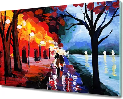 Produktbild von Coloray Hackbrett Herdabdeckplatte 80x52 cm Küchenbrett Kochplattenabdeckung Schneidebrett - Park-Lampen