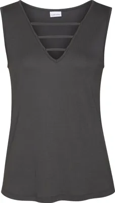 Produktbild von LASCANA Tanktop anthrazit Größe 44/46