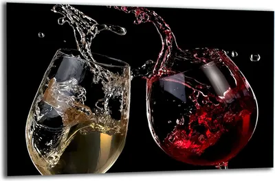 Produktbild von Herdabdeckplatte Glaskeramikkochfeld-Abdeckung Spritzschutz Glas 80x52 Wein