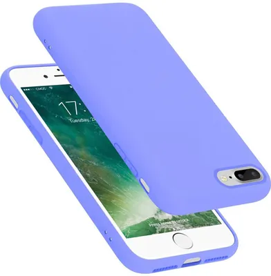 Produktbild von Cadorabo Schutzhülle für Apple iPhone 7 PLUS / 7S PLUS / 8 PLUS Hülle in Lila Handyhülle Case Cover TPU Etui