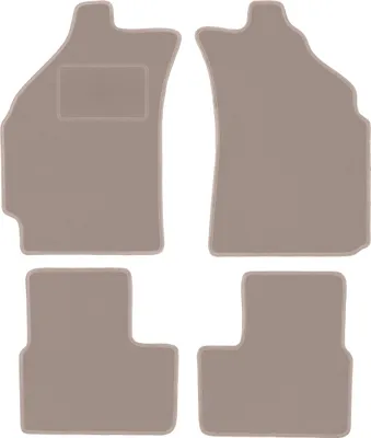 Produktbild von Beige Veloursmatten für: Chevrolet Matiz Fließheck (2004-2009)