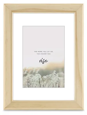 Produktbild von Hama Holzrahmen Echt Holz Fotorahmen mit Passepartout 20 x 30 cm