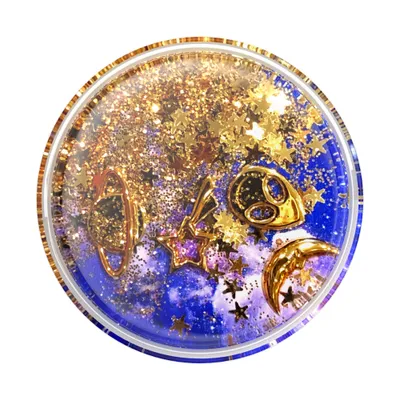Produktbild von PopSockets | PopGrip | Ausziehbarer Sockel und Griff für Smartphones und Tablets | Fingerhalter Tidepool Cosmic Escape