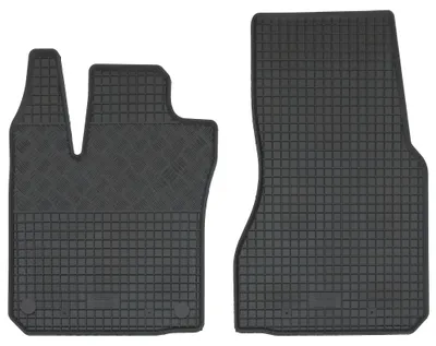 Gummifußmatten Set 2-teilig für Smart ForTwo 3 453 (11/2014-), schwarz