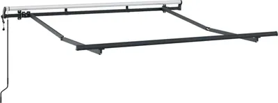 Image de vidaXL Cadre de store anthracite 2,5 x 2 m métal