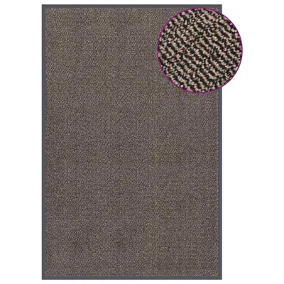 Obrázok produktu pre Rohožka všívaná 120x180 cm tmavohnedá