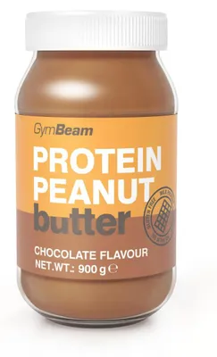 Produktbild von GymBeam - Protein-Erdnussbutter, 900 g, Schokolade