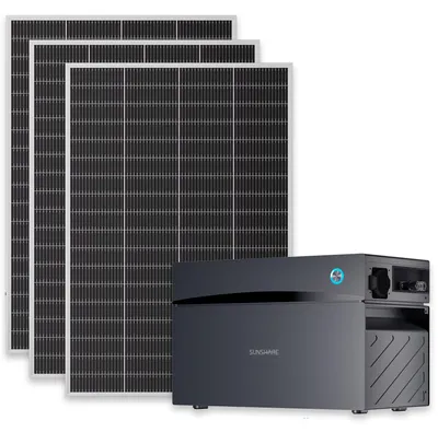 Produktbild von SUNSHARE Ray Lite 600W Balkonkraftwerk mit Glory 1.5 kWh Solarspeicher, modular