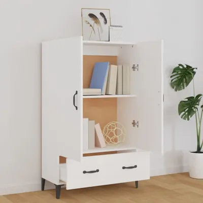Immagine prodotto di vidaXL Credenza bianca 70x31x115 cm Materiale a base di legno