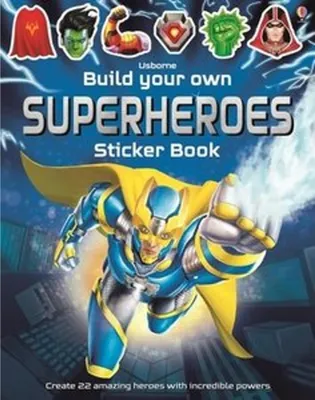 Productafbeelding van Build Your Own Superheroes Sticker Book