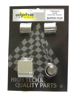 Zdjęcie produktu dla zestaw obniżający alpha Technik 25mm do Honda Hornet 600, typ PC41; rok modelowy 2007-