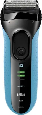 Produktbild von Braun Series 3 ProSkin 3045s Planžetový holicí strojek Zastřihovač Černá, Modrá