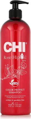 Image de CHI Shampooing protecteur à l'huile de rose musquée 739ml