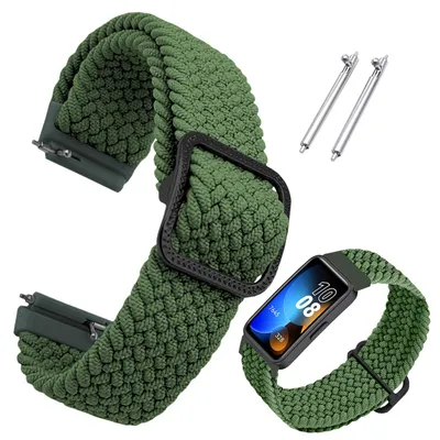 Zdjęcie produktu dla Pasek ChronSmarta do smartband'a Huawei Band 7 (Zielony)