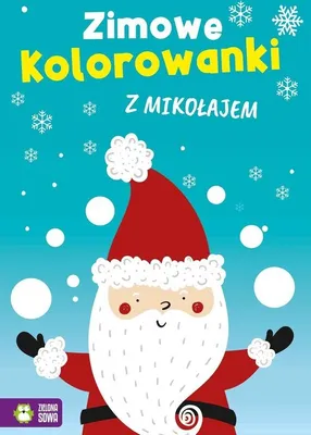Zdjęcie produktu dla Zimowe kolorowanki z Mikolajem