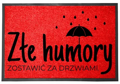 Image de TabPrint Wycieraczka Wejściowa 40x60cm Zmywalna Antypoślizgowa