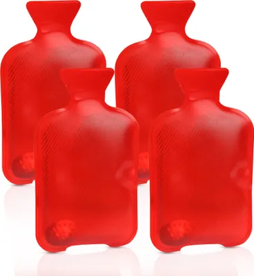 Obrázek produktu pro Bestlivings Opakovaně použitelný kapesní ohřívač v designu mini lahvičky na horkou vodu 4-pack - okamžité teplo 50 °C, aktivace kliknutím, až 500 použití