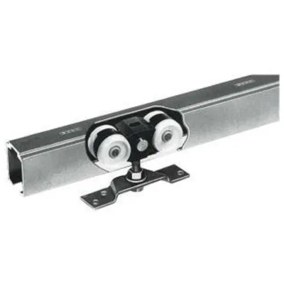 Produktbild von Geze Schiebetürbeschlag Perlan 140 Flügelbreite 50-104cm EV1 mit Winkel - 119338