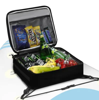 Produktbild von Isolierkühler für Stand-Up-Paddles, schwarz, 38,1 x 27,9 x 11,4 cm