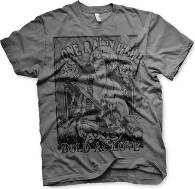 Produktbild von Jimi Hendrix - Bold As Love T-Shirt - X-Large - DarkGrey