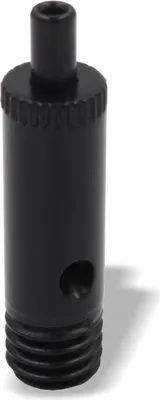 Produktbild von Drahtseilhalter / Gripper 10, Außengewinde M8x7mm, seitlicher Seilausgang, für Drahtseil Ø0,8-1,0mm | schwarz