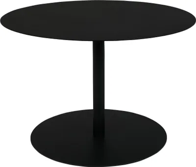 Produktbild von Zuiver Snow Couchtisch Rund 60 cm Metall Schwarz
