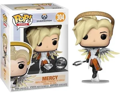 Immagine prodotto di Overwatch - Mercy 304 Diamond Special Edition - Funko Pop! - Figurina in vinile