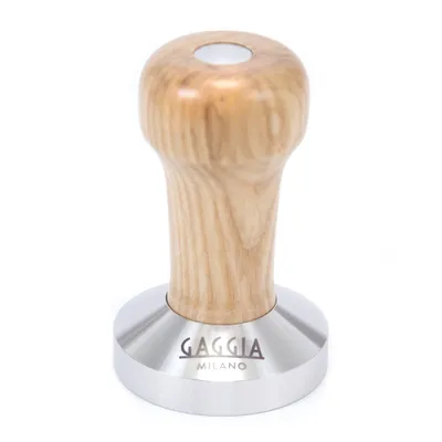 Obrázok produktu pre Gaggia Tamper mit Holzgriff Eschenholz 58 mm