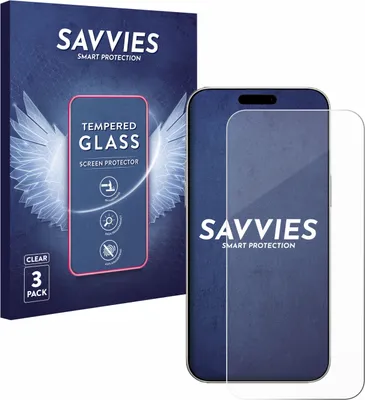 A product shot of a screen protector packaging and the screen protector itself.