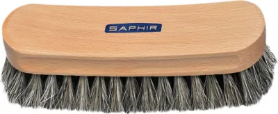 Imagen del producto de SAPHIR: Cepillo para zapatos hecho con cerdas de pelo de caballo