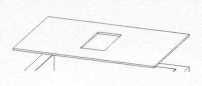 Produktbild von KBS Vorratsbehälterabdeckung 1200x625x10 mm für Flockeneisbereiter Serie KF