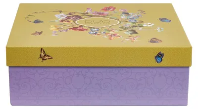 Produktbild von DUO 4er-Set Becher FLORAL RHAPSODY, 400 ml, New Bone China Porzellan, in Geschenkbox