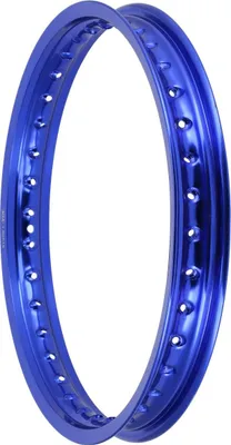 Produktbild von Felge 1,60 x 16 Alufelge, 36 Loch, eloxiert und poliert, Blau