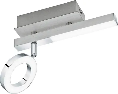 Image de Eglo 96178 Cardillio 1 LED Projecteur 400 + 240lm Alu Chrome Satiné