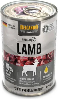Obrázok produktu pre Belcando Baseline konz. Lamb - Jahňacie-ryža 400 g
